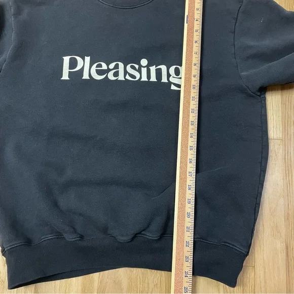 Pleasing Crewneck Medium Harry Styles Black Sweatshirt Casual - Picture 11 of 13